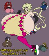 breast_expansion carol_malus_dienheim garie_tuman gigantic_breasts leiur_darahim micha_jawkan phara_suyuf senki_zesshou_symphogear // 5613x6384 // 2.4MB