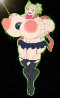 giantess gigantic_breasts himiko_toga hyper_muscle muscular_female my_hero_acadmeia // 5162x8500 // 13.3MB