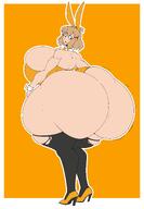 bunny_suit gigantic_ass hibiki_tachibana senki_zesshou_symphogear // 5885x8500 // 1.6MB