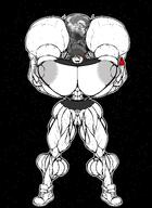 giantess gigantic_breasts hyper_muscle kill_la_kill matoi_ryuuko muscular_female // 5648x7760 // 1.6MB