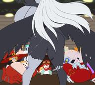 akane_(ferrous) arukenimon chaperomon digimon dorimon ferrous_oc gigantic_breasts jellymon ladydevimon lilithmon meicrackmon mervamon sistermon_ciel tunomon witchmon yuki_dan // 9526x8500 // 6.5MB