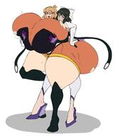 ass_expansion breast_expansion gigantic_ass gigantic_breasts hibiki_tachibana miku_kohinata senki_zesshou_symphogear // 4500x5000 // 1.5MB